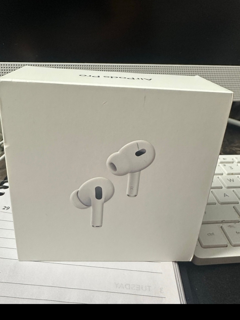 Apple AirPods Pro (White) Earbuds with Charging Case